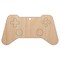 Video Game Controller Icon Unfinished Craft Wood Holiday Christmas Tree DIY Pre-Drilled Ornament